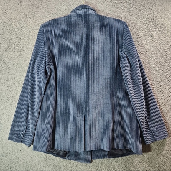Mango Blue Corduroy Blazer - Picture 4 of 6
